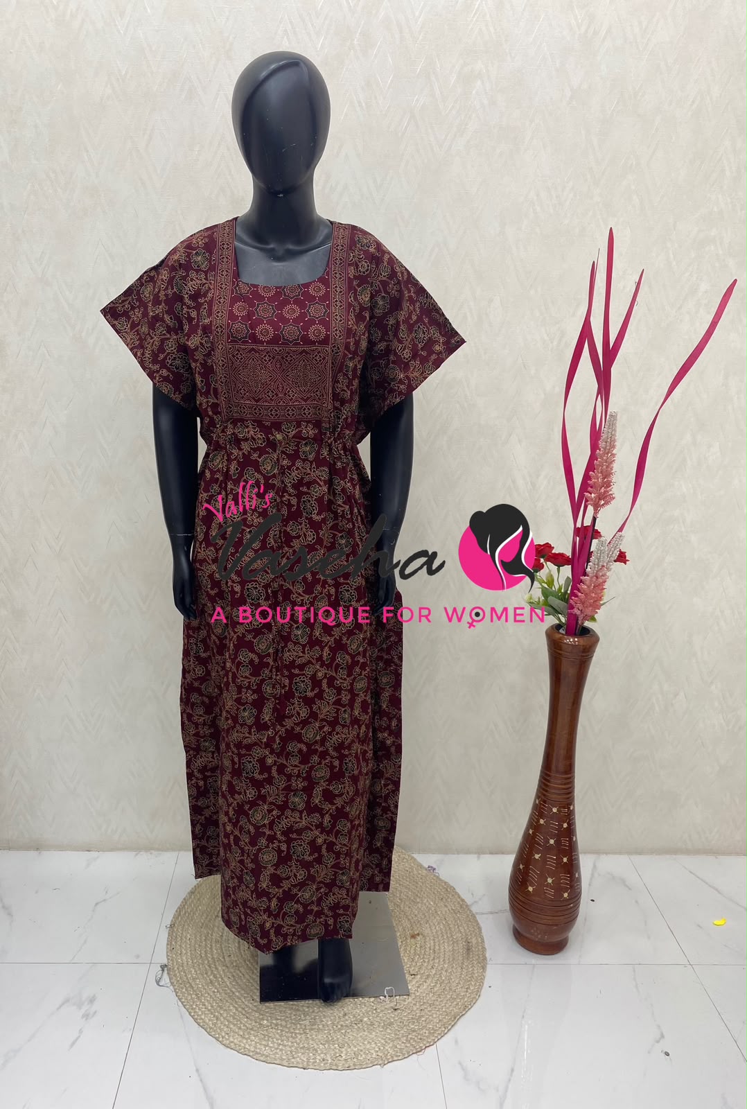 Long Kaftan  - Nighties - VVJN001
