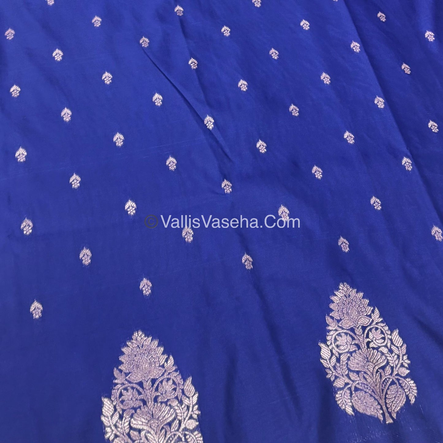 Semi Soft Silk -  Blue Shade -VVSSS016