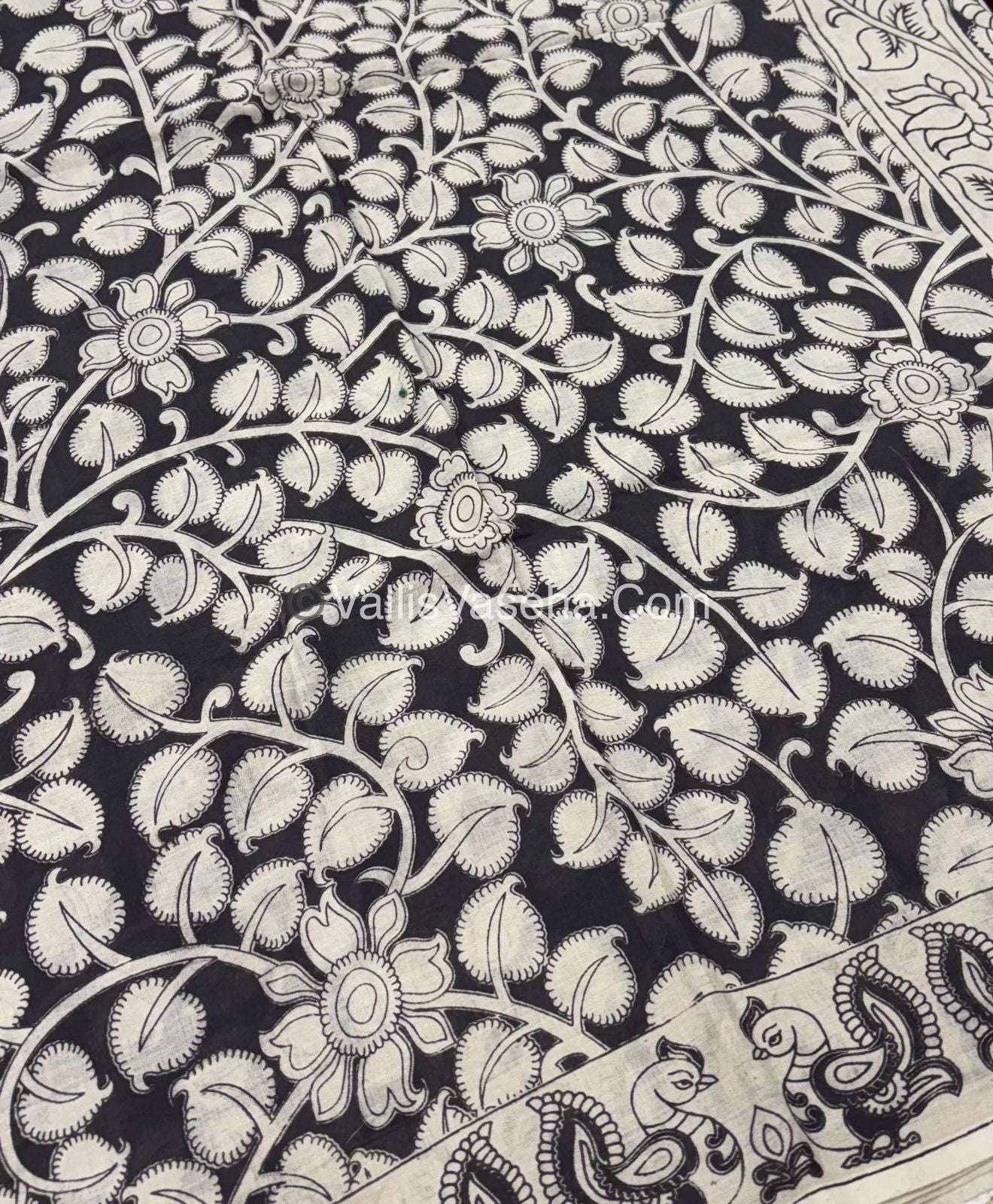 Pure Kalamkari Cotton Saree - VVPKC002