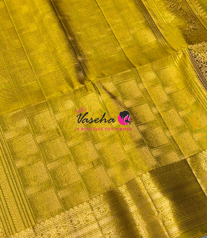 Pure Soft Silk Saree - Kanchi Border - VVPSS033