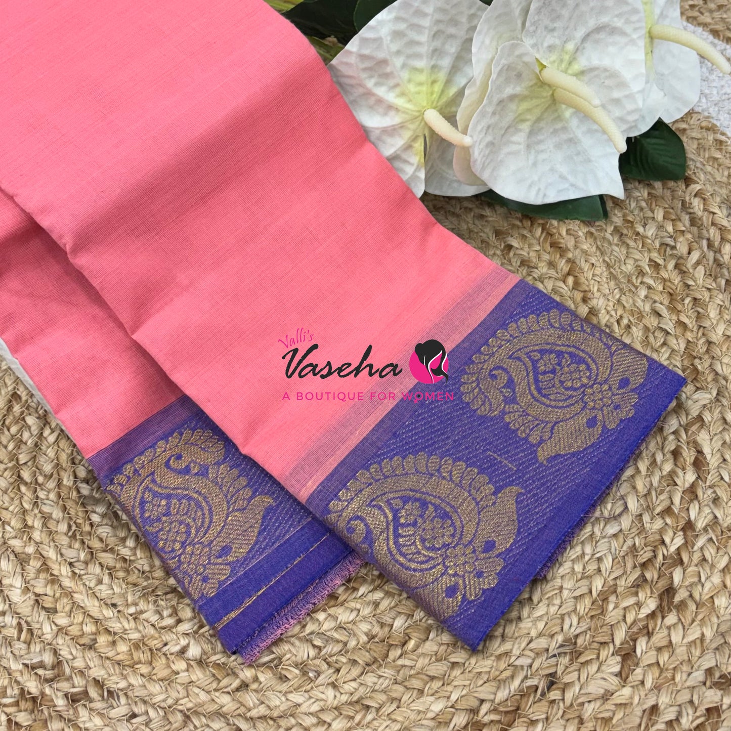 Kanchi Cotton Saree - VVKCS028