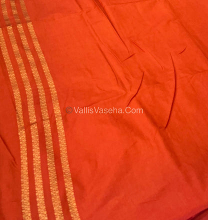 Mulberry Semi Silk - Rust Orange Shade - VVMSS002