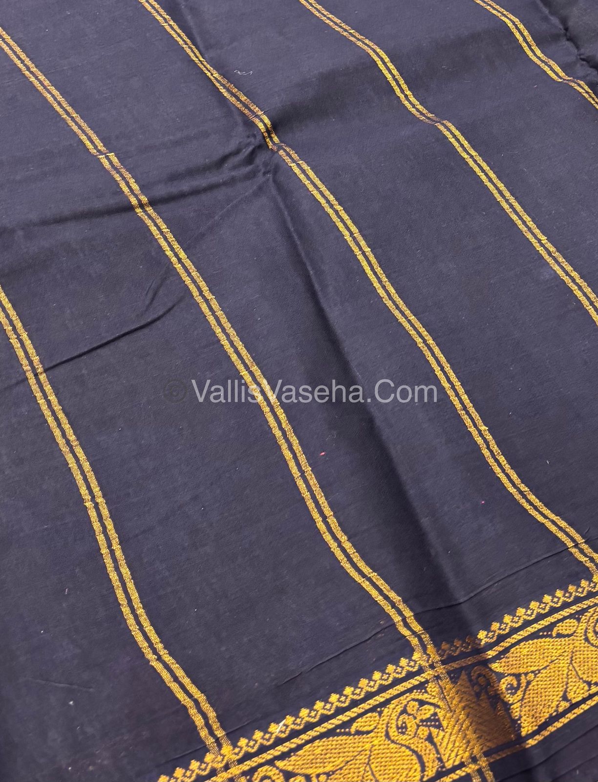 Sungudi Cotton Saree  - Kolam Print  - VVSKP001