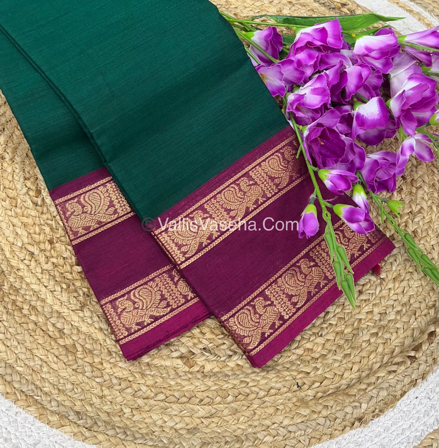 Kanchi Cotton Saree - VVKCS015