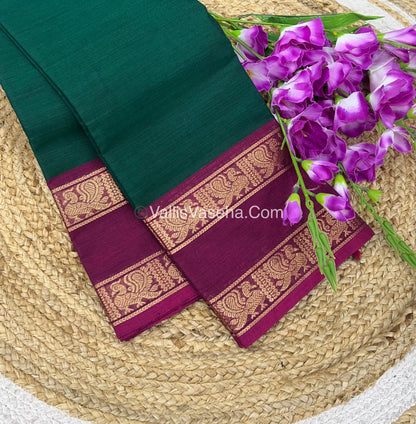 Kanchi Cotton Saree - VVKCS015