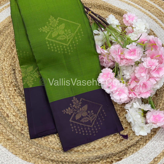 Half Mix - Pure Soft Silk Saree - VVPSS075