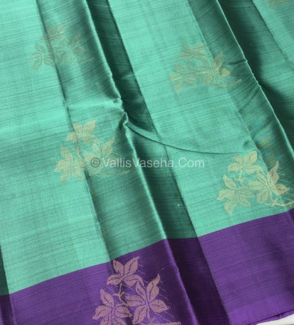 Half Mix - Pure Soft Silk Saree - VVPSS051