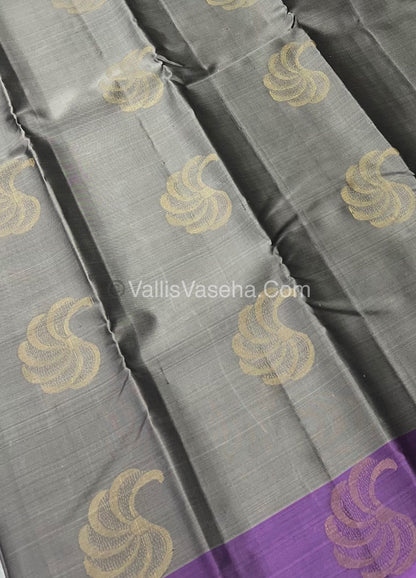 Half Mix - Pure Soft Silk Saree - VVPSS030