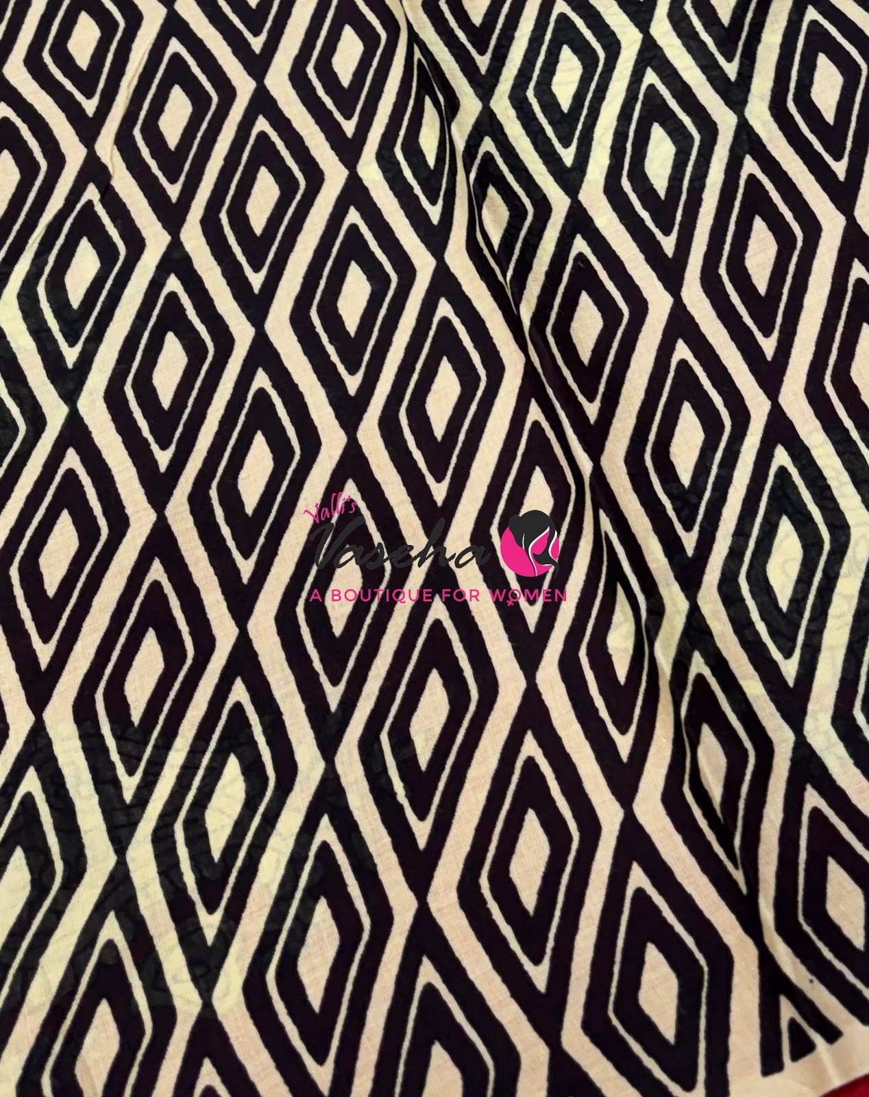 Pure Soft Mul Mul Cotton Sarees - Hand Block Prints - VVMMC011