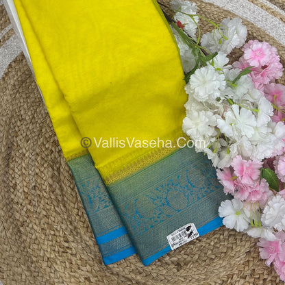 40% less - Offer Saree - Semi Banarsi Silk Saree - VVDS006