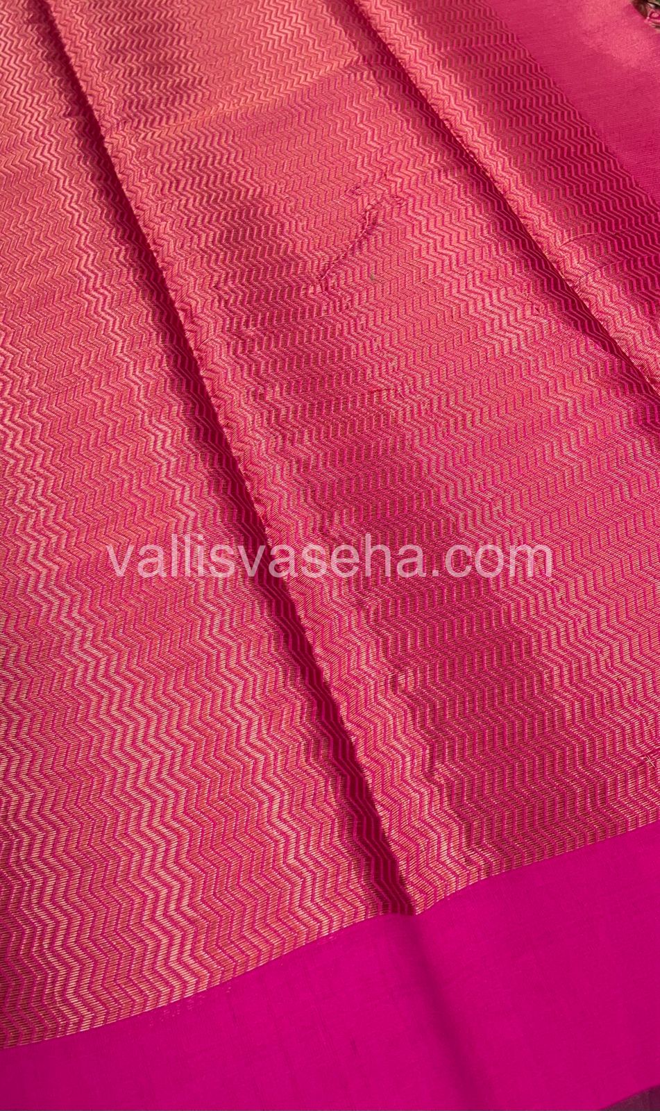 Banarasi - Copper Zari Saree - VVCZ001