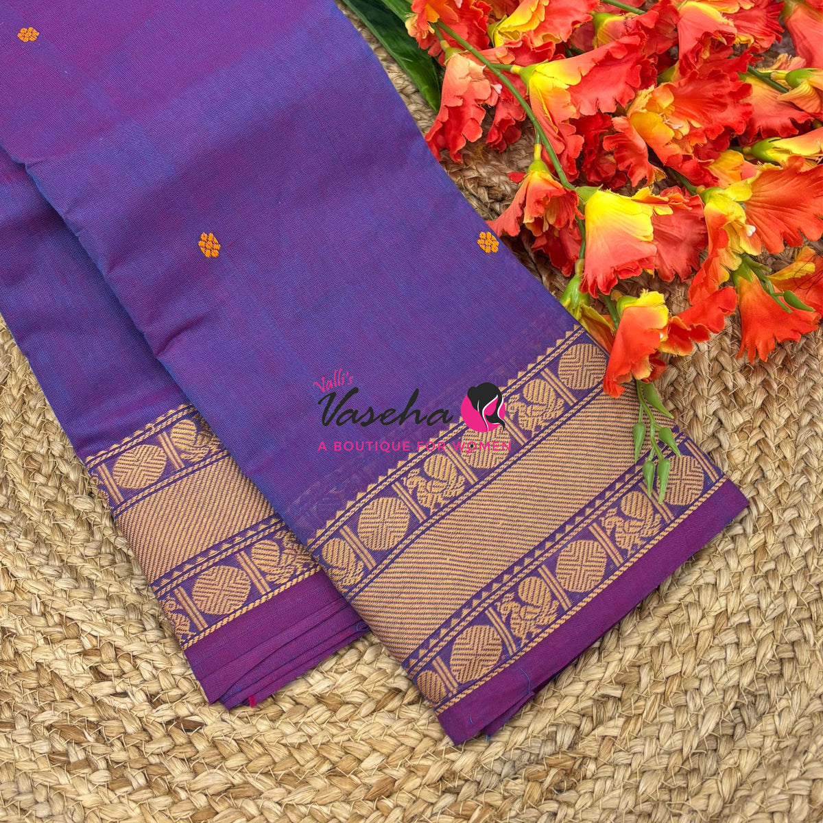 Chettinadu Cotton Saree - VVCCS003