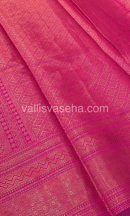 Banarasi - Copper Zari Saree - VVCZ001