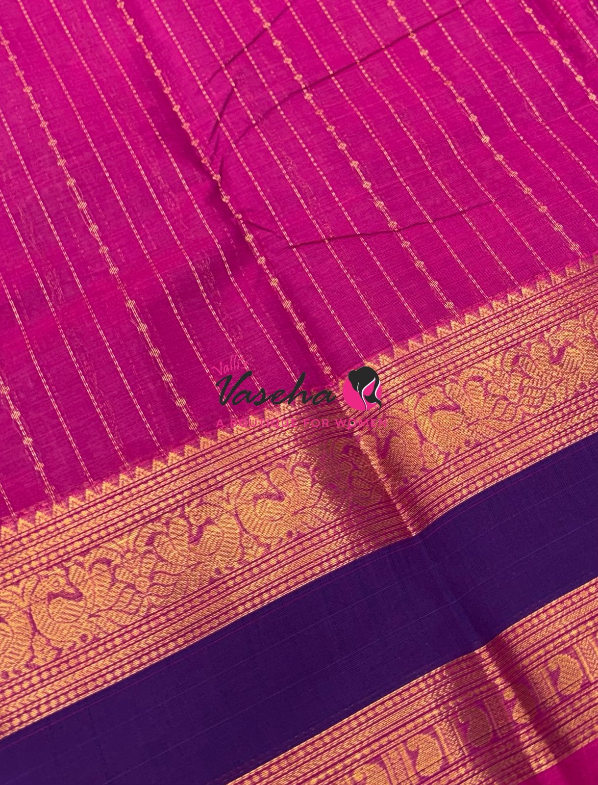 Kanchi Cotton Saree - VVKCS022