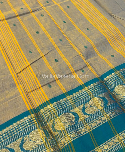 Kanchi Cotton Saree - VVKCS012
