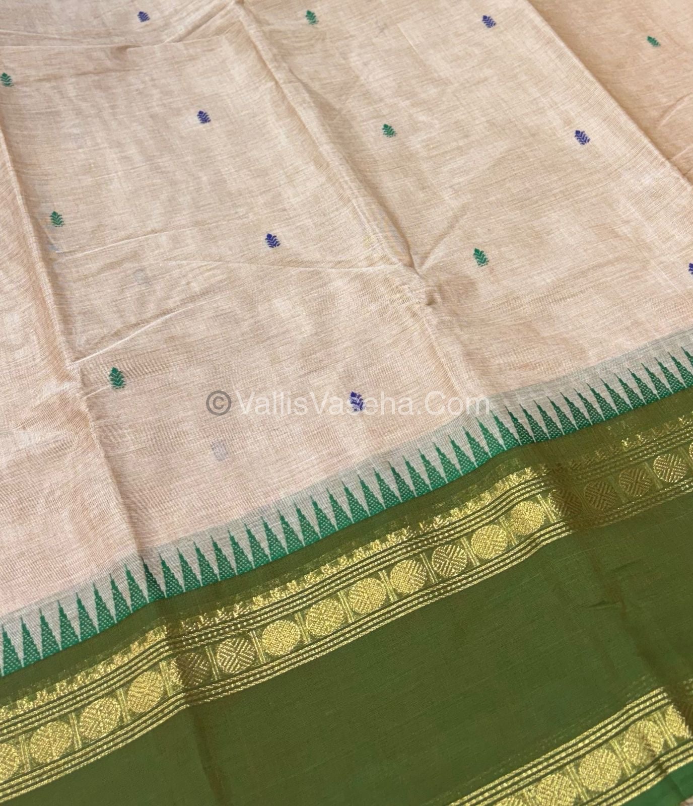 Kanchi Cotton Saree - VVKCS017