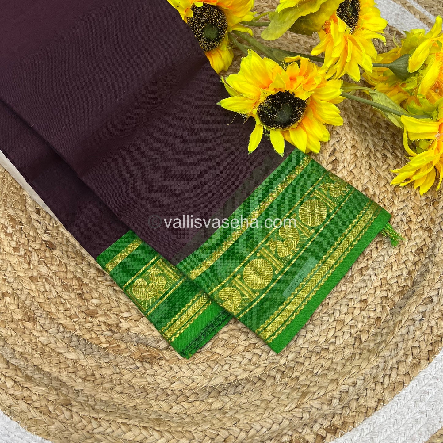 Kanchi Cotton Saree - VVKCS009