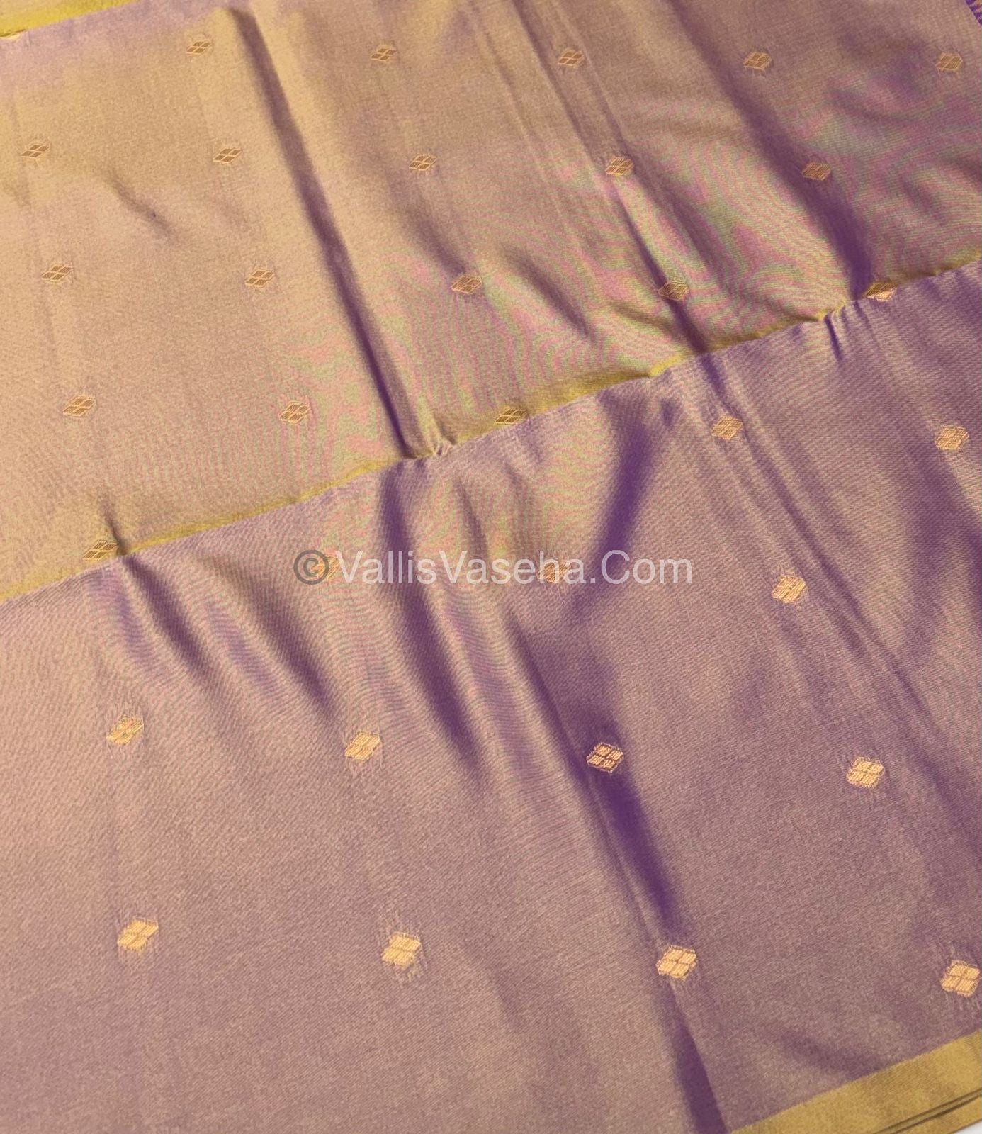 Semi Soft Silk - Border less - Tan   Shade -VVSSS023