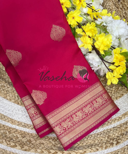Semi Kanchi Silk - VVSKS009