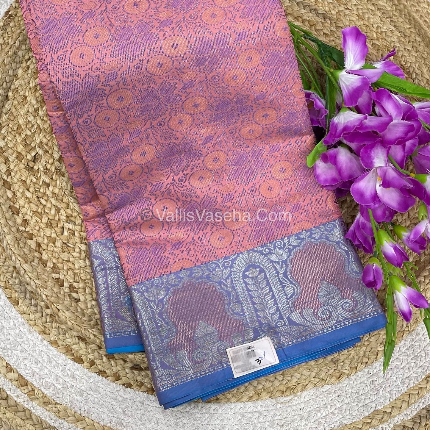 30% less - Offer Saree - Semi Soft  Silk Saree - VVDS007