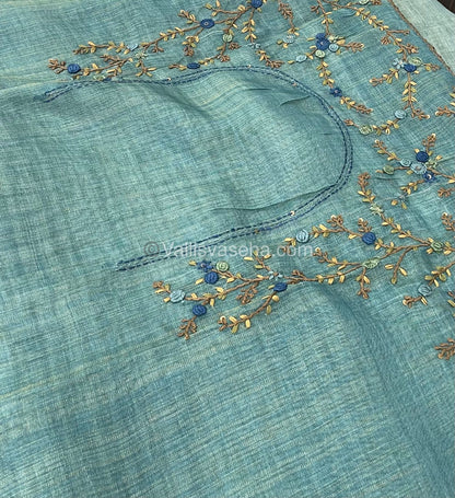 French Knot - Tissue Saree -  VVLFN001