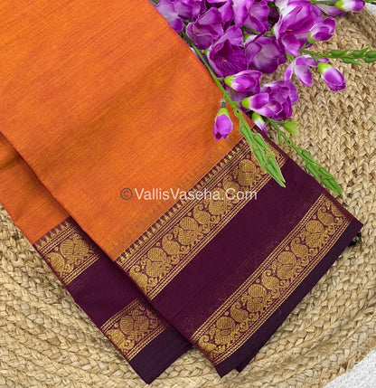 Kanchi Cotton Saree - VVKCS015