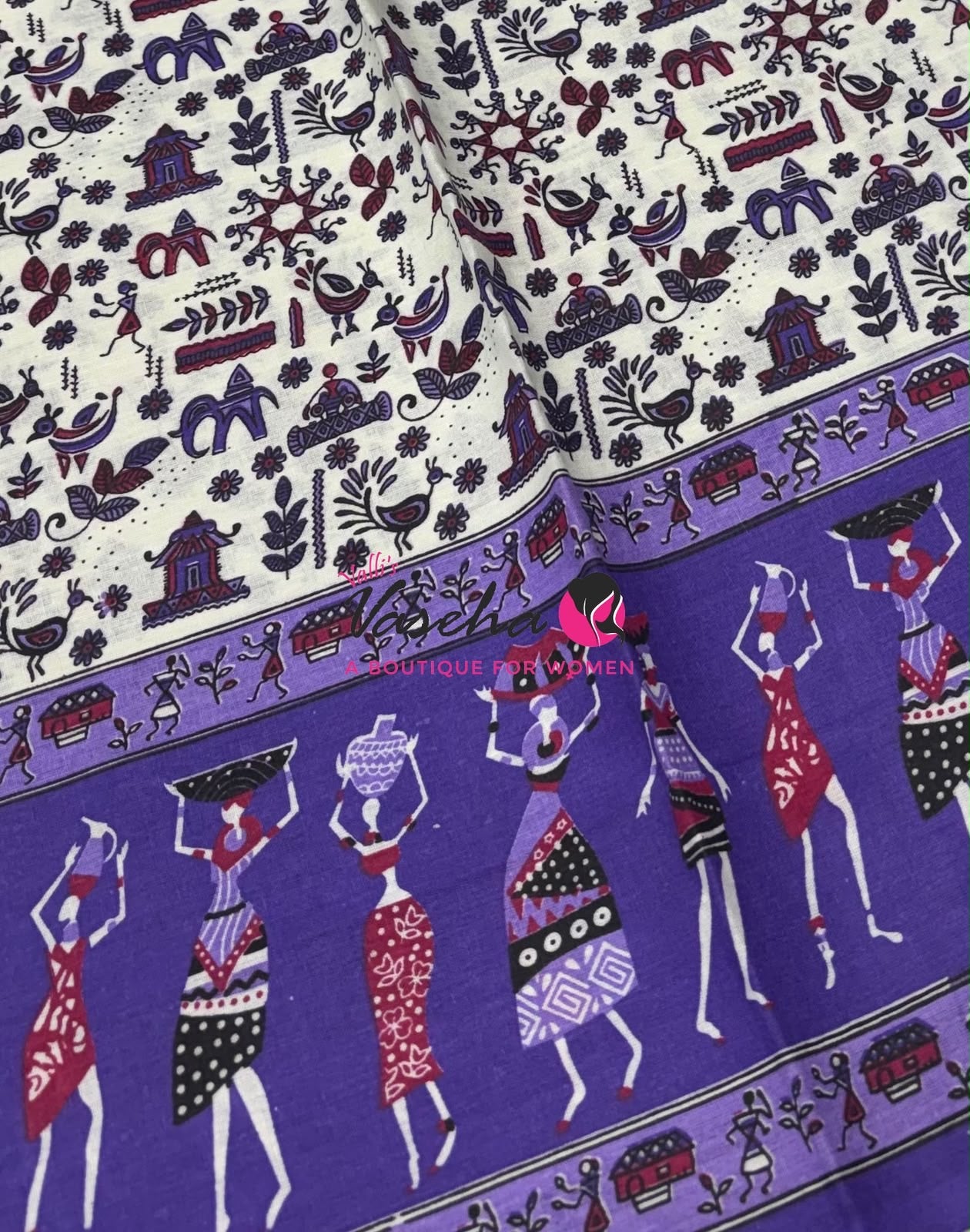 Budget Friendly Sarees  VVKCS028