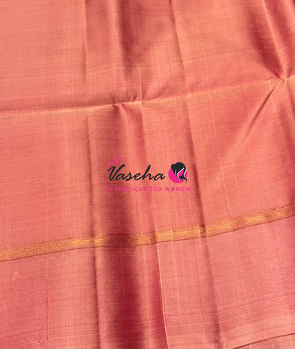 Half Mix - Pure Soft Silk Saree - Kolam Design - VVPSS158