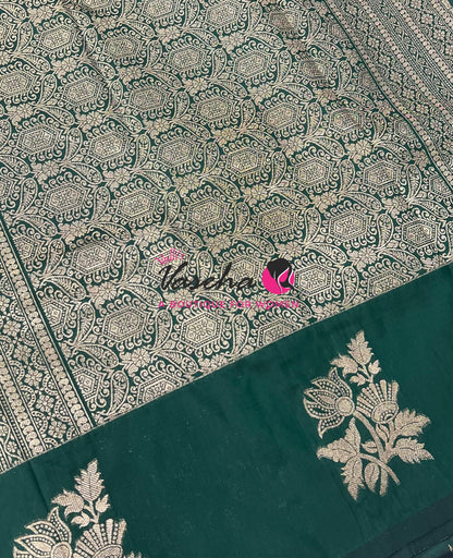 Semi Soft Silk - Green Shade -VVSSS019