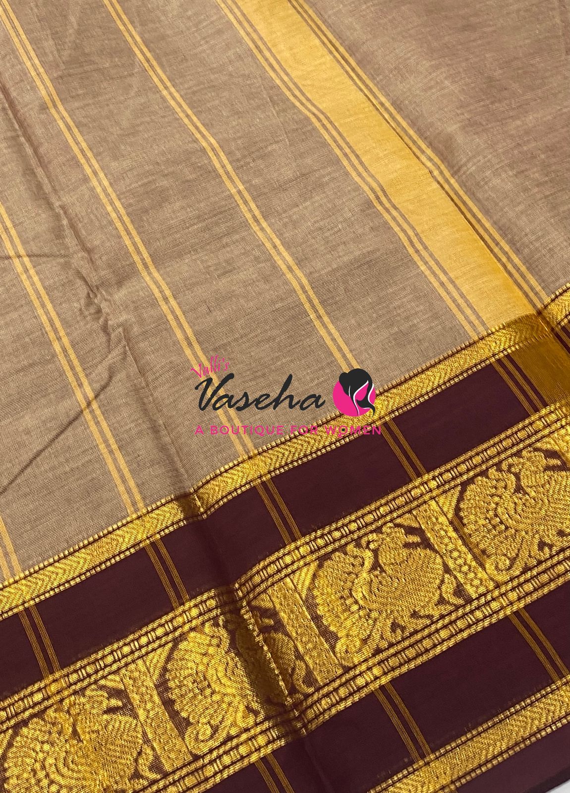 Kanchi Cotton Saree - VVKCS032