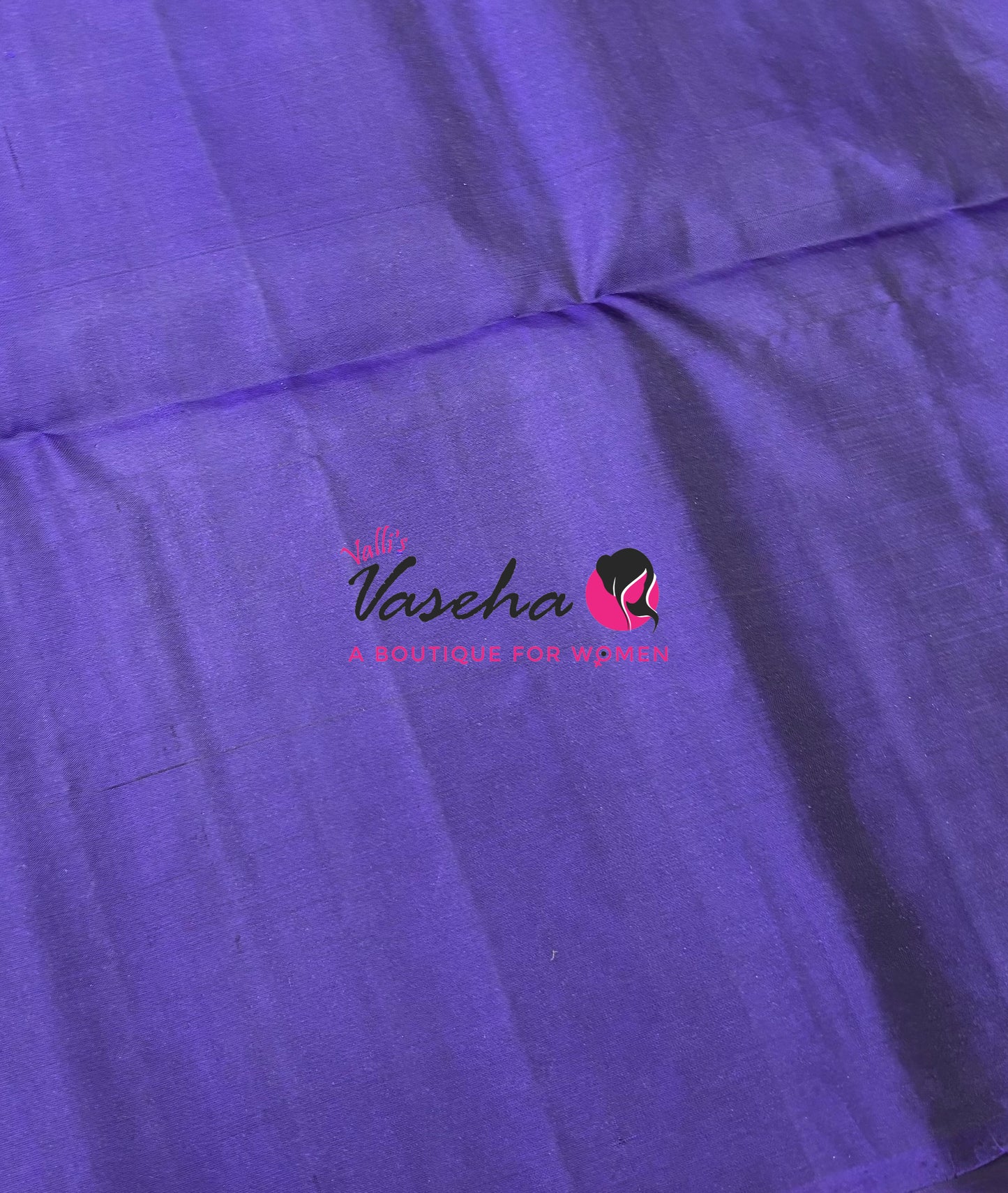 Pure Soft Silk Saree  - Border Less  - Violet Shade - VVPSS100