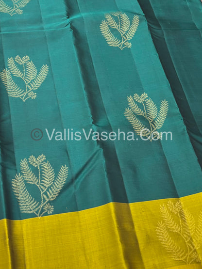 Half Mix - Pure Soft Silk Saree - VVPSS075