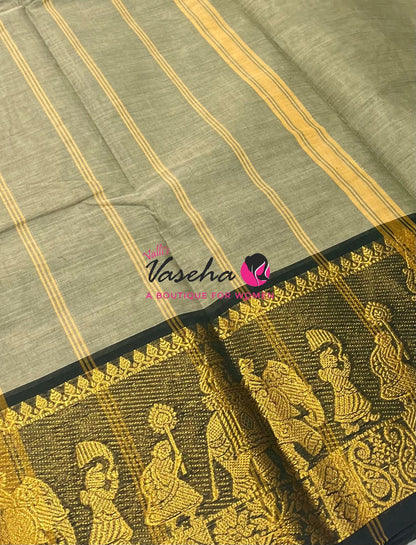 Kanchi Cotton Saree - VVKCS032