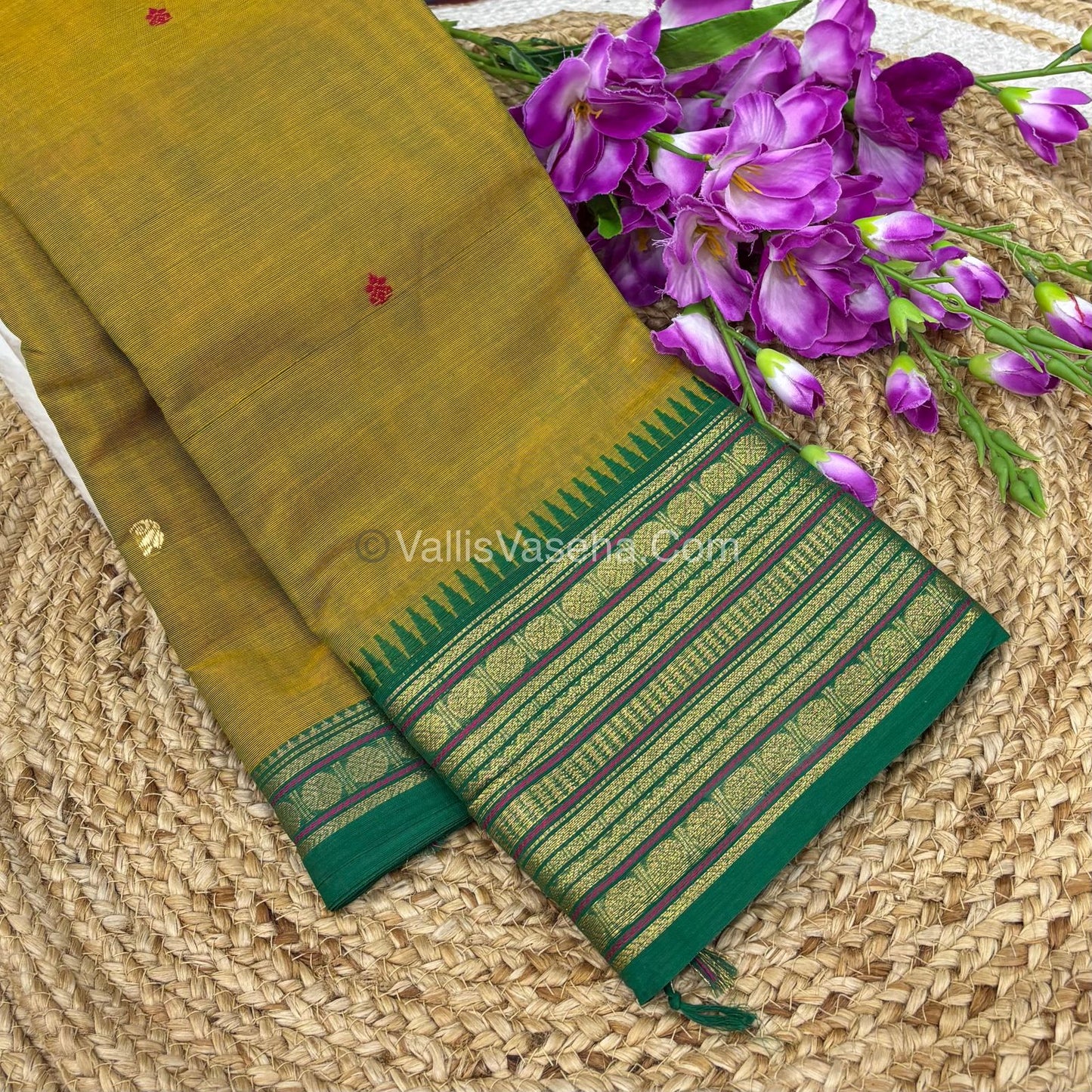 Kanchi Cotton Saree - VVKCS017