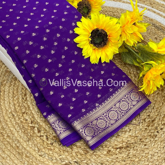 Premium Georgette Saree - VVPGS001