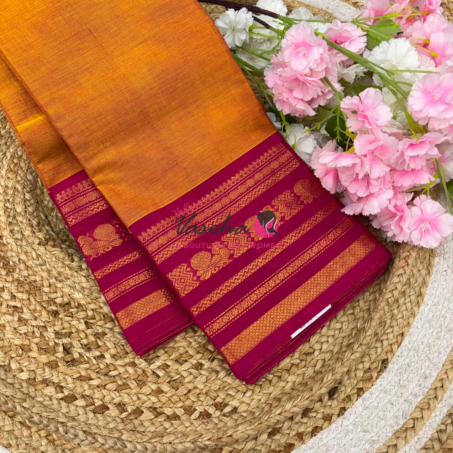 Kanchi Cotton Saree - VVKCS019