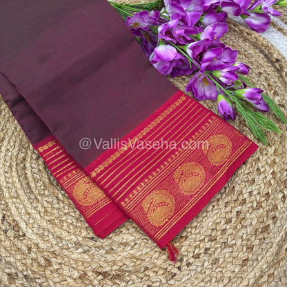Kanchi Cotton Saree - VVKCS016
