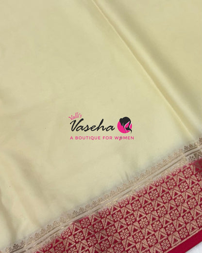 Semi Mysore Crepe Silk Variety  - VVSMC006