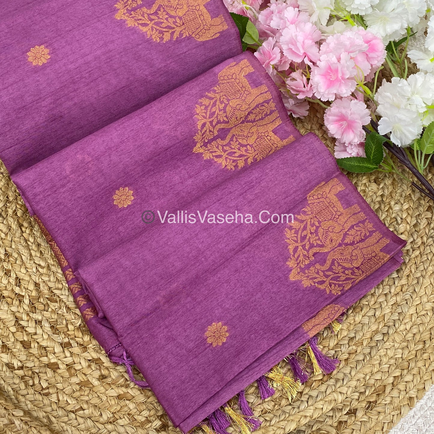 Mulberry Semi Silk - Lilac / Onion Pink Shade - VVMSS003