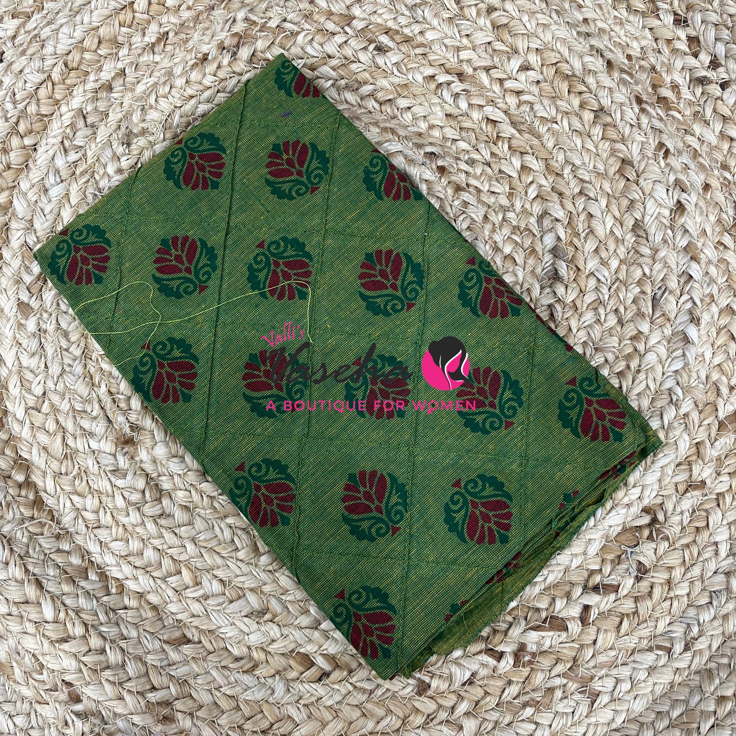 Blouse Bit - Pure Cotton -print Diamond- 1 mtr - VVBB001