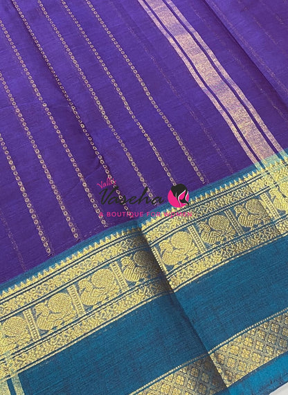 Kanchi Cotton Saree - VVKCS033
