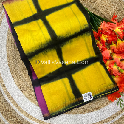 50% less - Offer Saree - Semi Chanderi Saree   - VVDS007