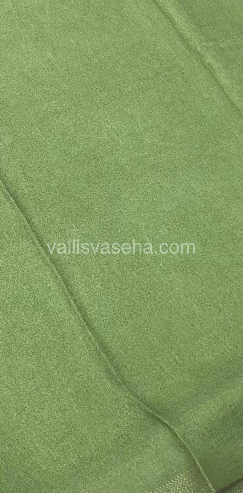 Premium Viscose Georgette Saree - Bandhini Design - Pastel Green Shade - VVPVG001