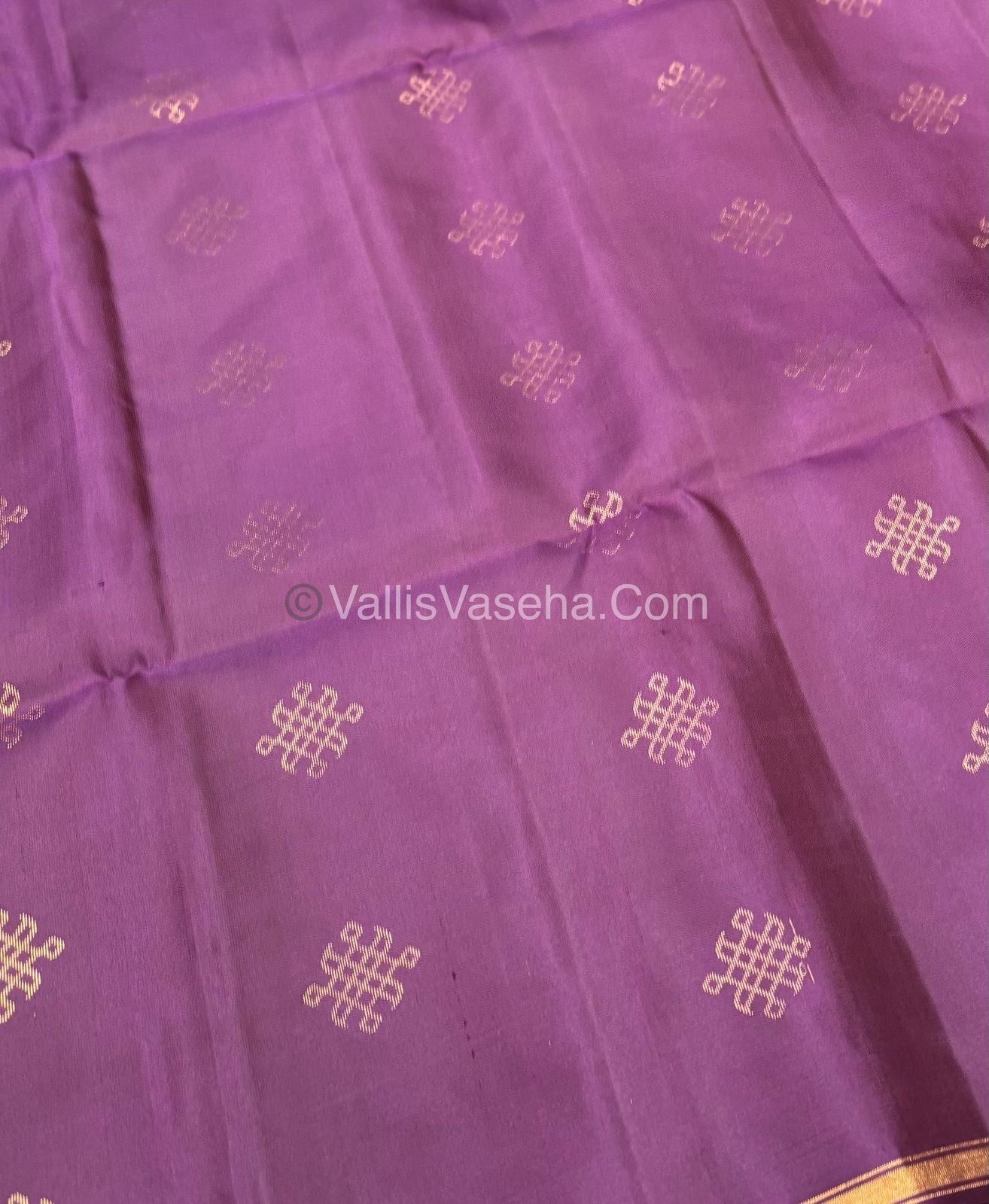 Pure Soft Silk Saree  - Wine Shade - VVPSS074