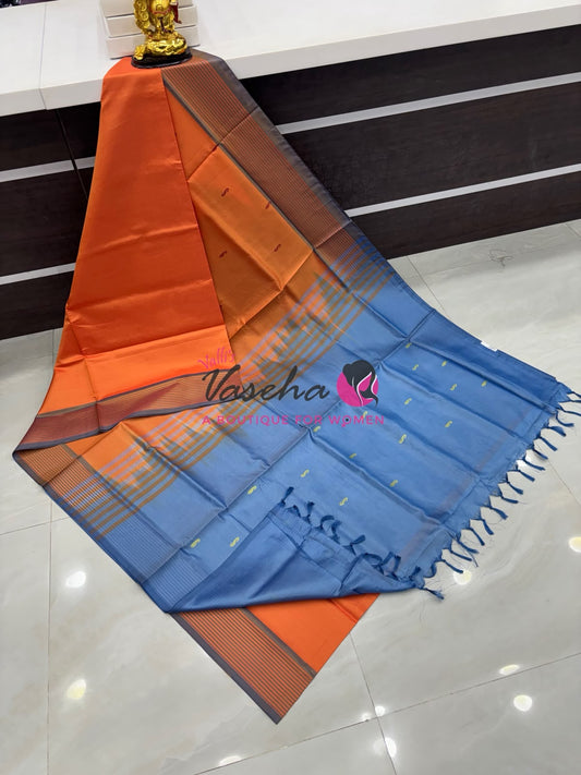 Vazhai Pattu Saree / Banana Pith - With Blouse - VVVPS002