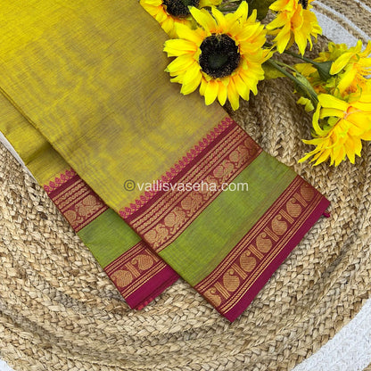 Kanchi Cotton Saree - VVKCS009