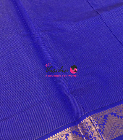Semi Silk Cotton Saree | Vairavoosi  Design |VVSSC017