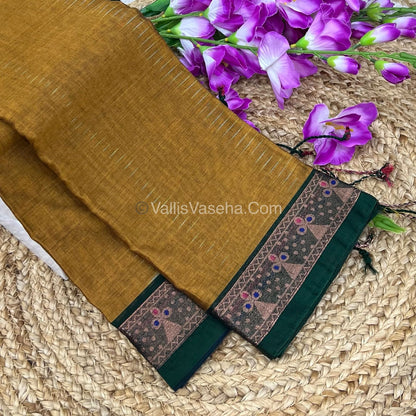 Dhaka Cotton Saree - VVDCS001