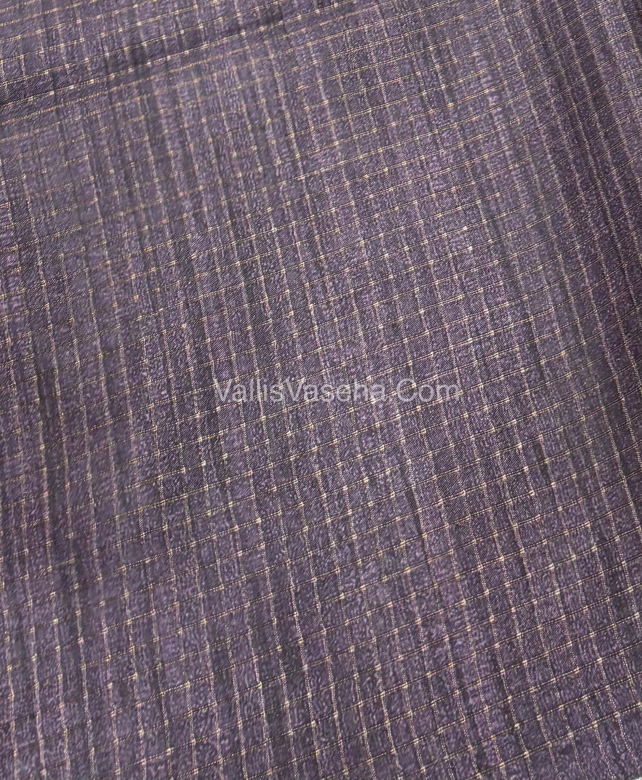 Art Tussar / Art Silk - Pink & Dark Purple - VVATS002