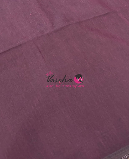Kadhi Cotton Sarees with Kalamkari Blouse - VVKCK002